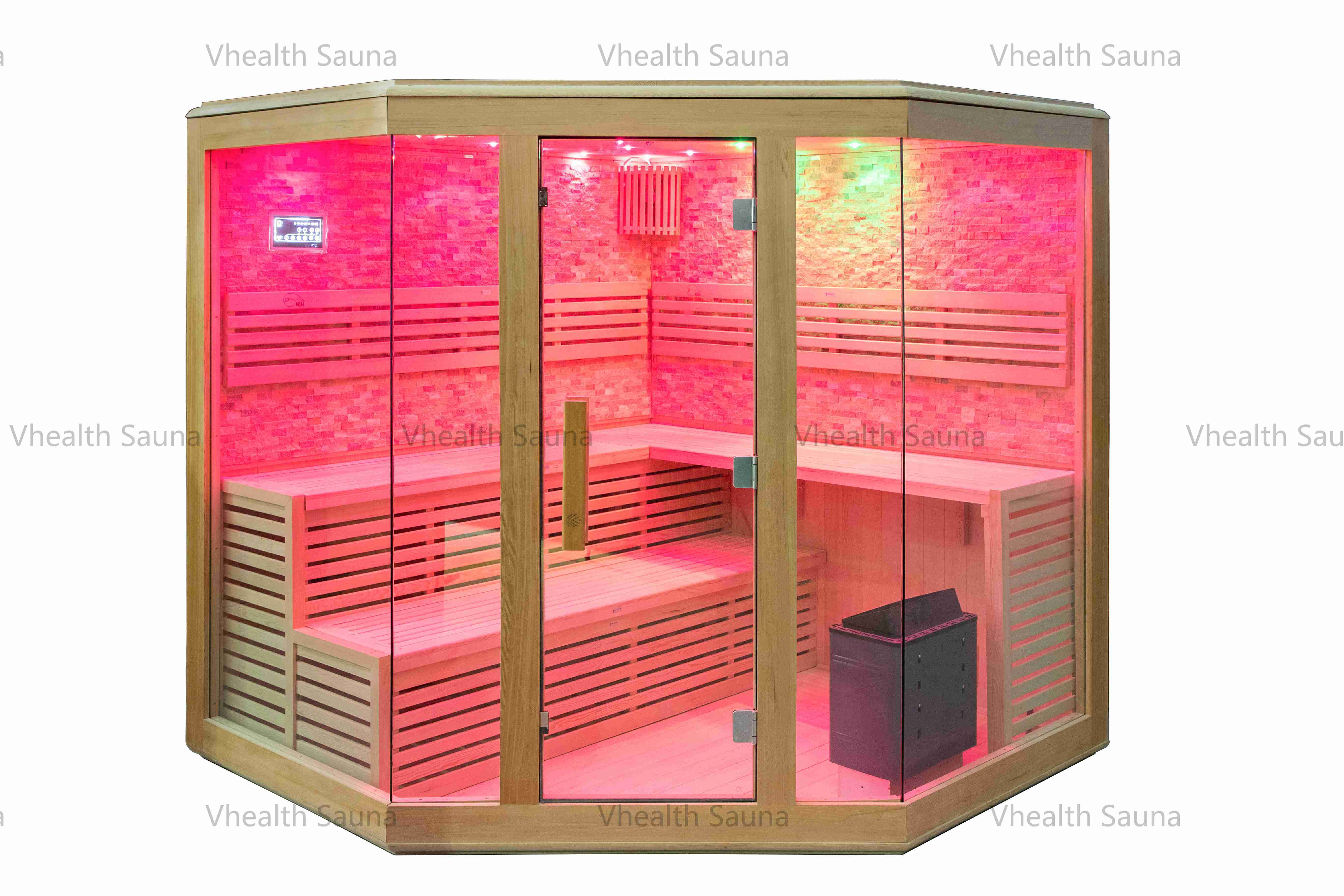 Vhealth Wholesale Sauna Room Wet Steam Electric Heating Sauna Stove supplier