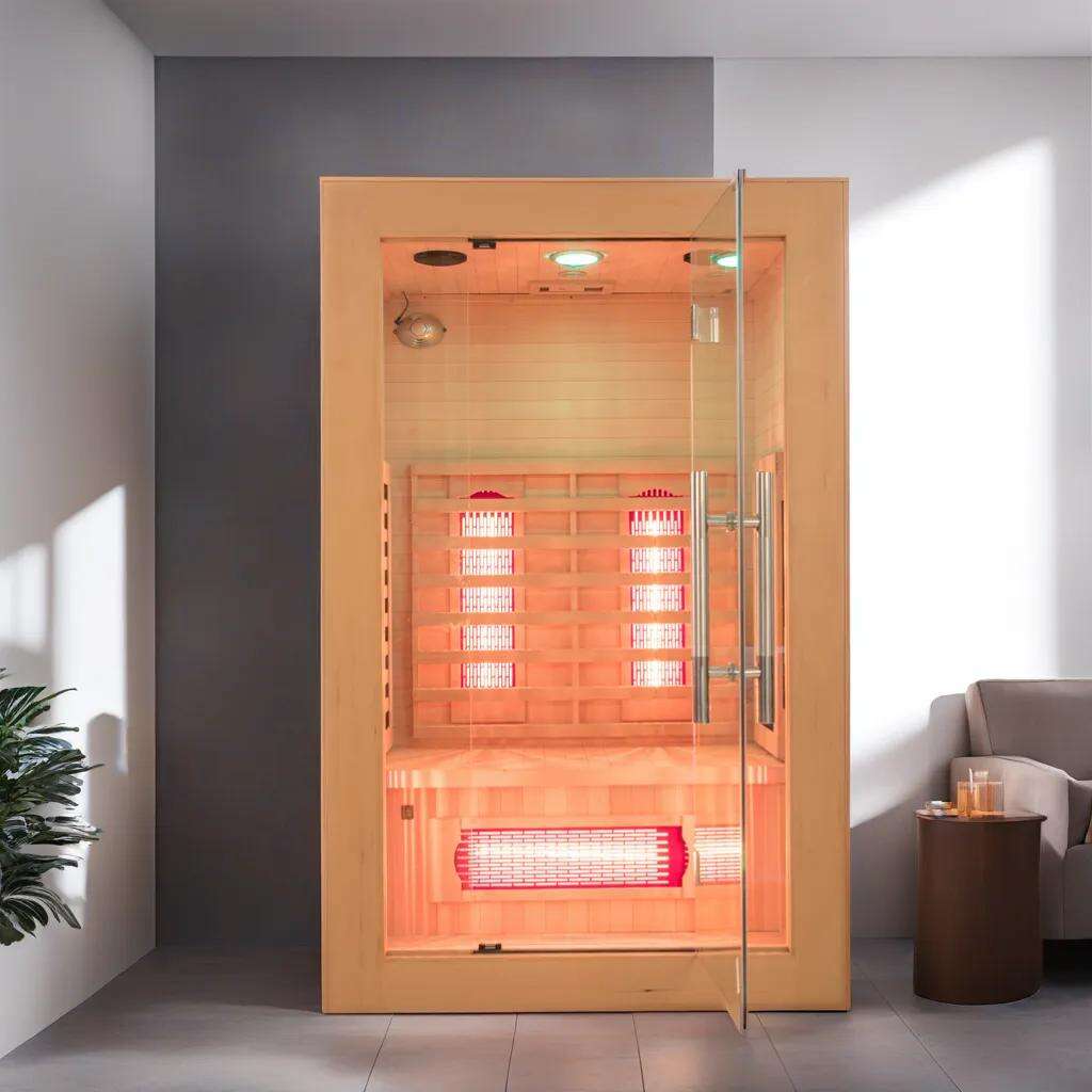 2024 Vhealth Special Offer Two Person Far infrared Sauna Room Wholesale Sauna details