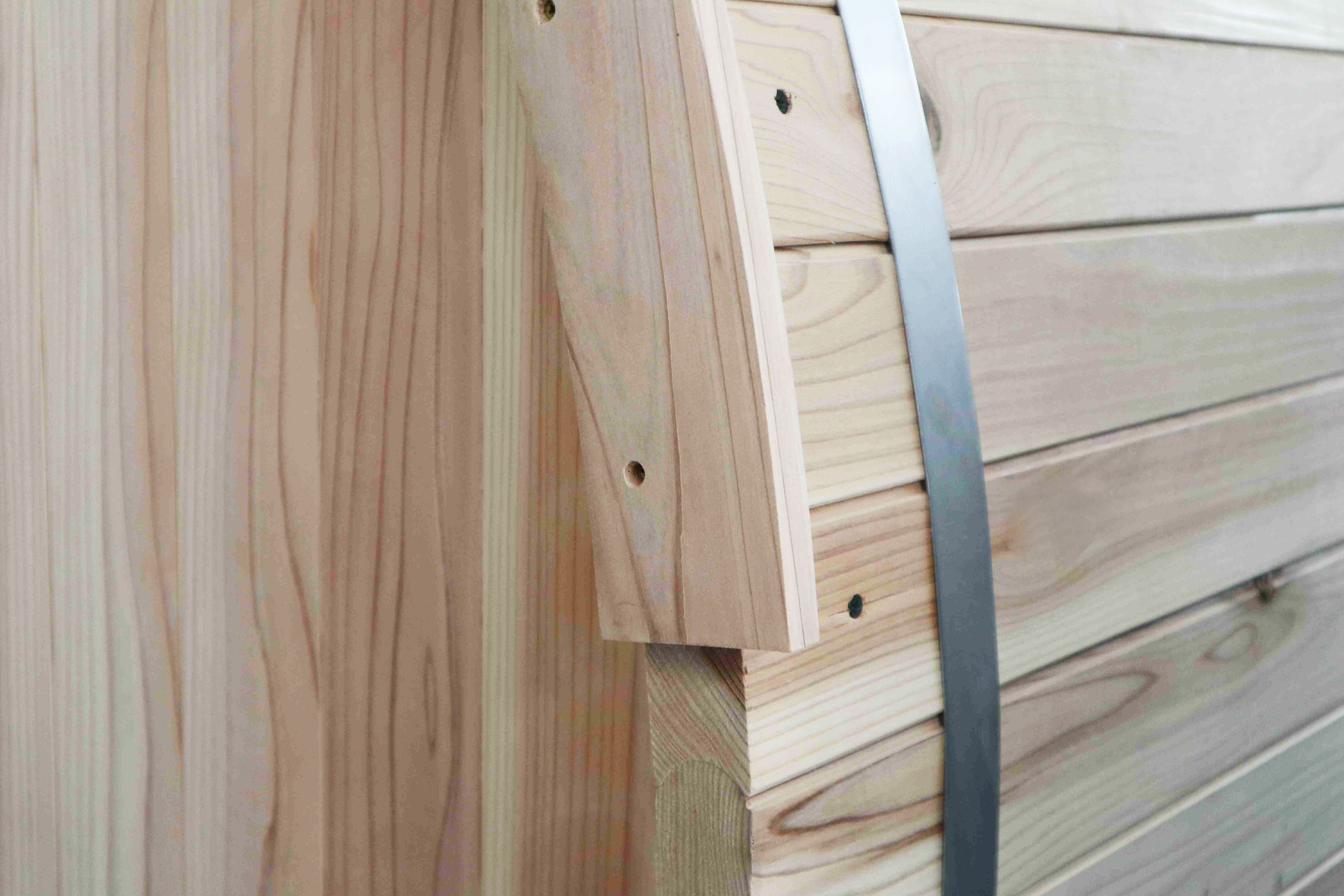 product odm oem 2025 traditional cedar dry steam sauna circle sauan for 4 person-7