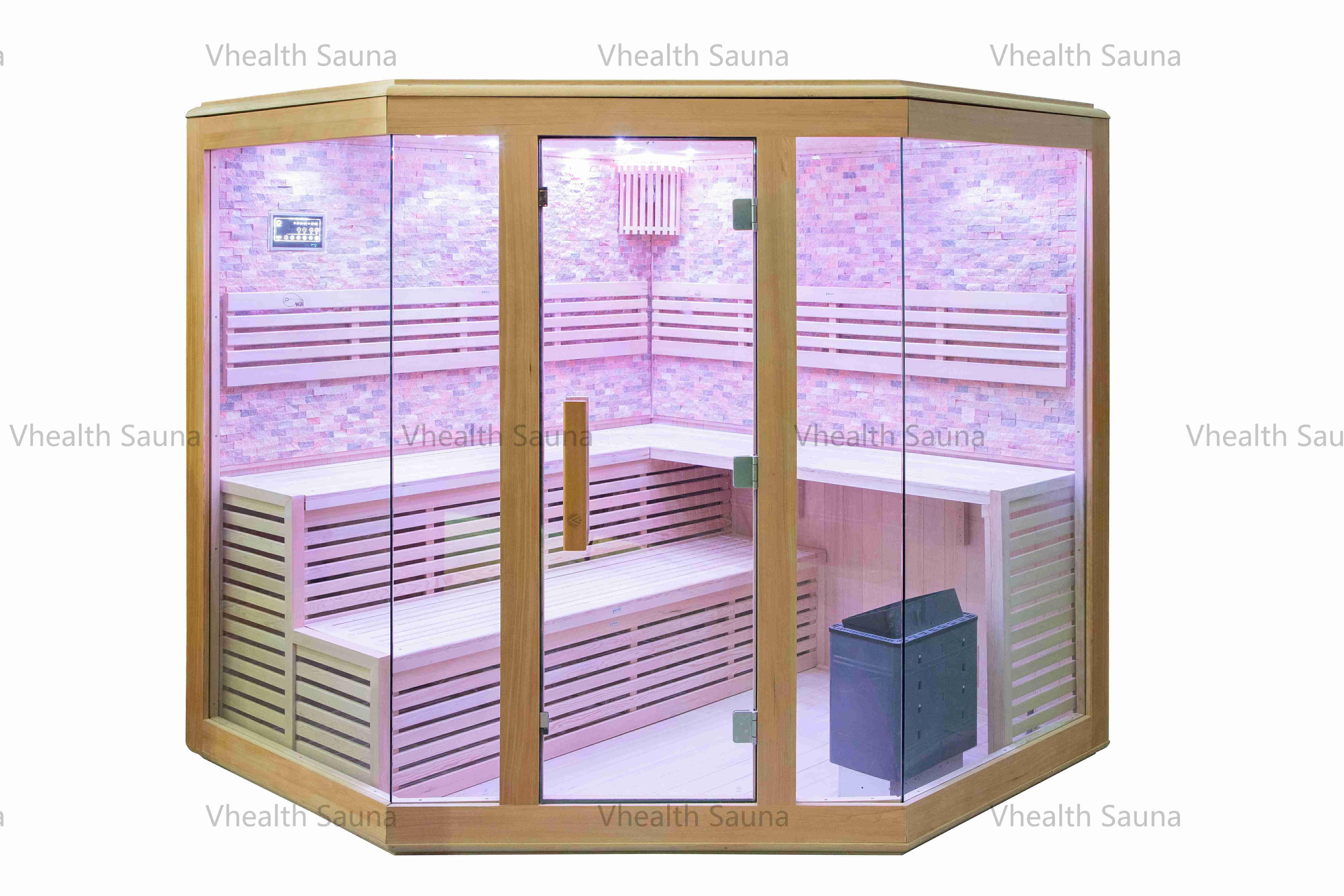 Vhealth Wholesale Sauna Room Wet Steam Electric Heating Sauna Stove supplier