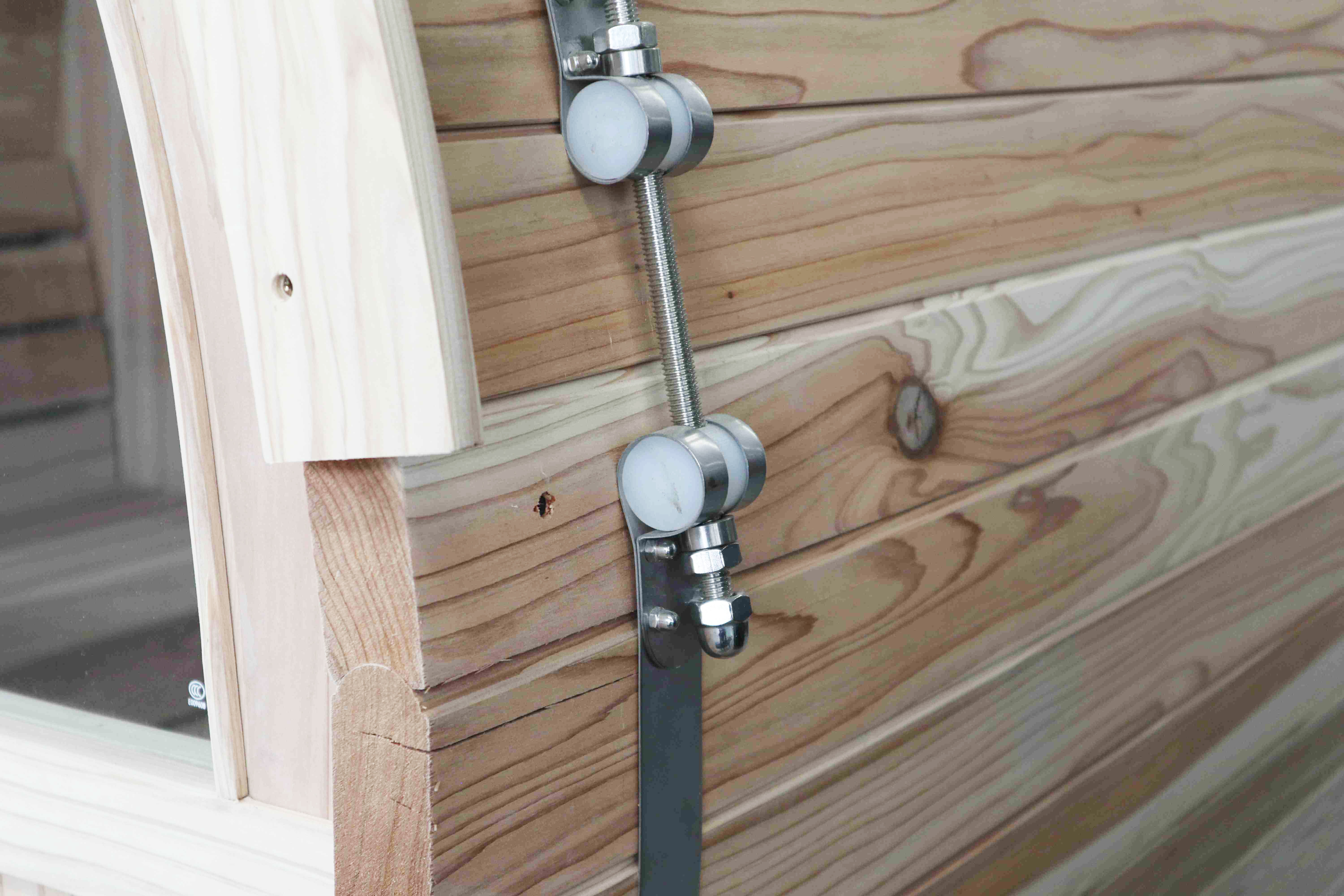 product odm oem 2025 traditional cedar dry steam sauna circle sauan for 4 person-6