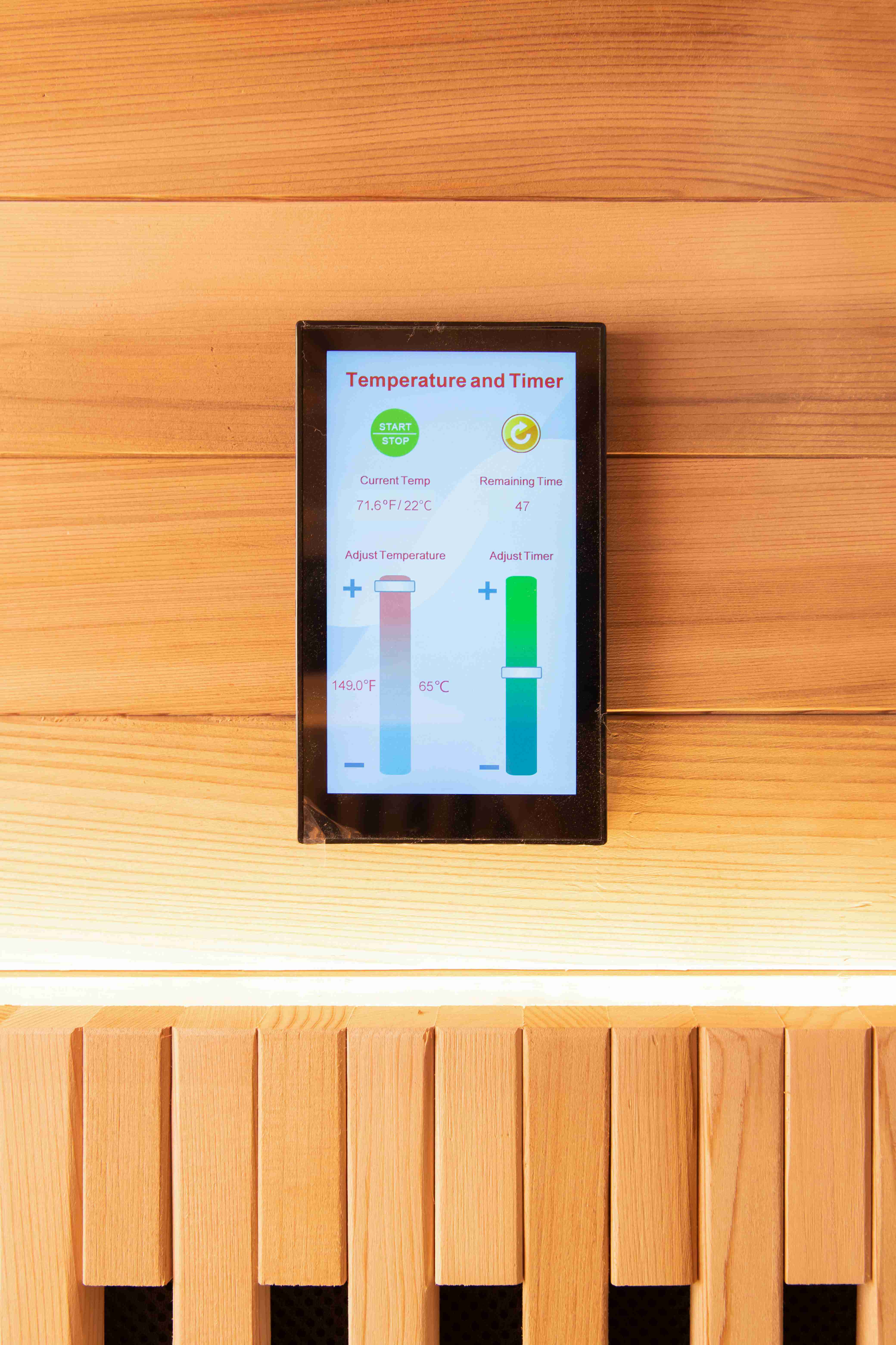 product 2025 ready to ship 5 people low emf far infrared sauna with intelligent control panel-4