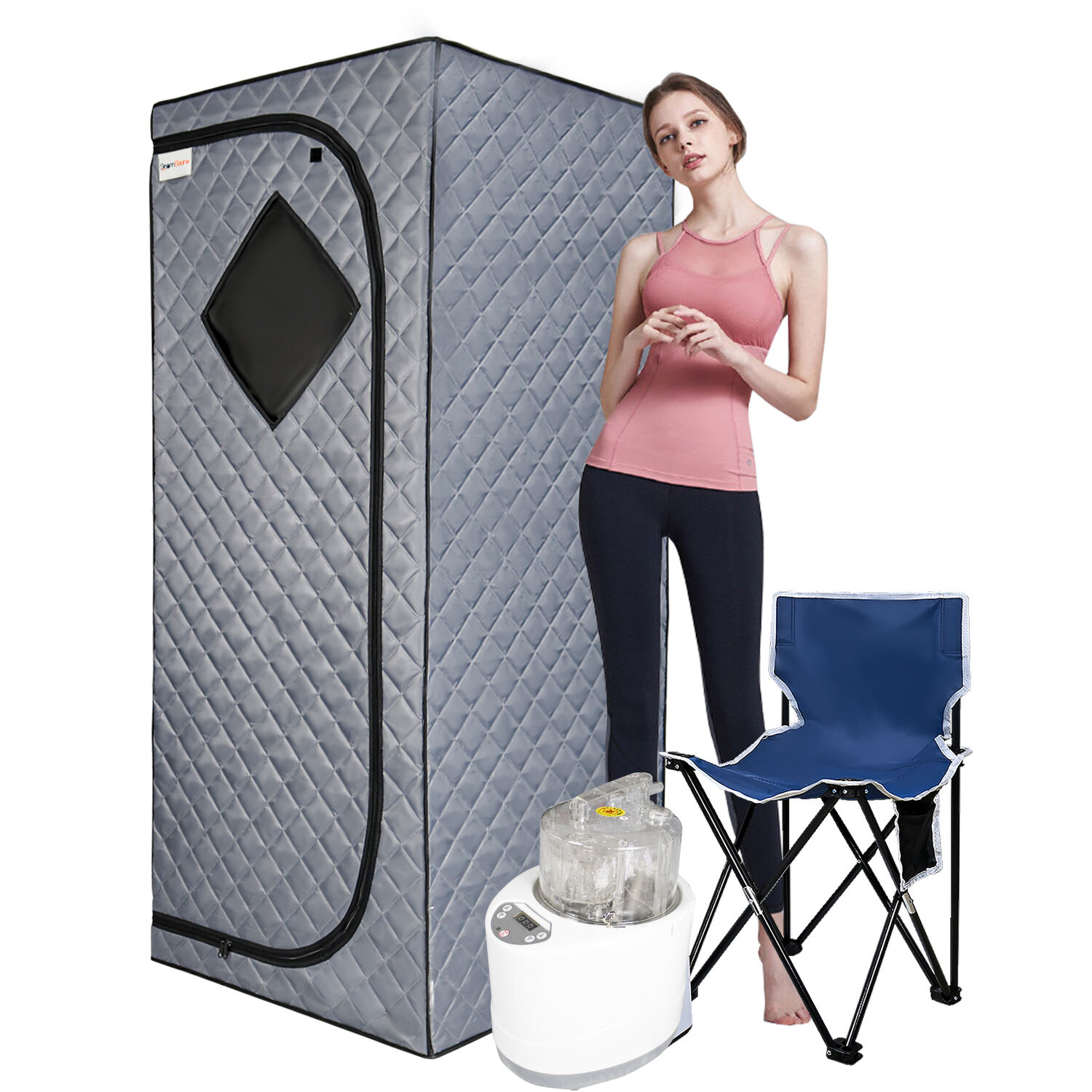 1 Peopler Sauna Tent Mini Steam Sauna Portable Folding Steam Sauna details