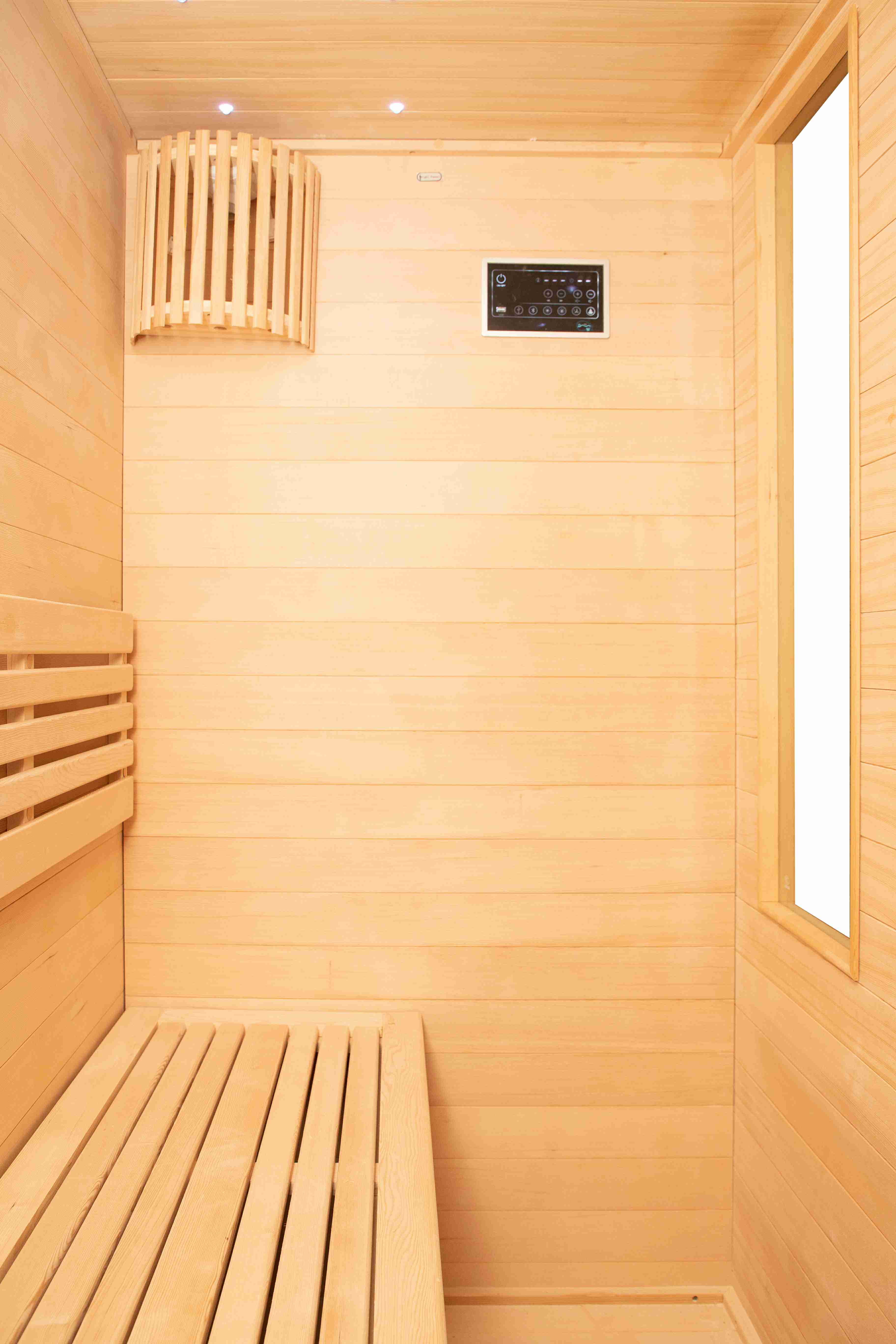 product factory direct hotsell traditional steam sauna with harvia stove for 3 person-6