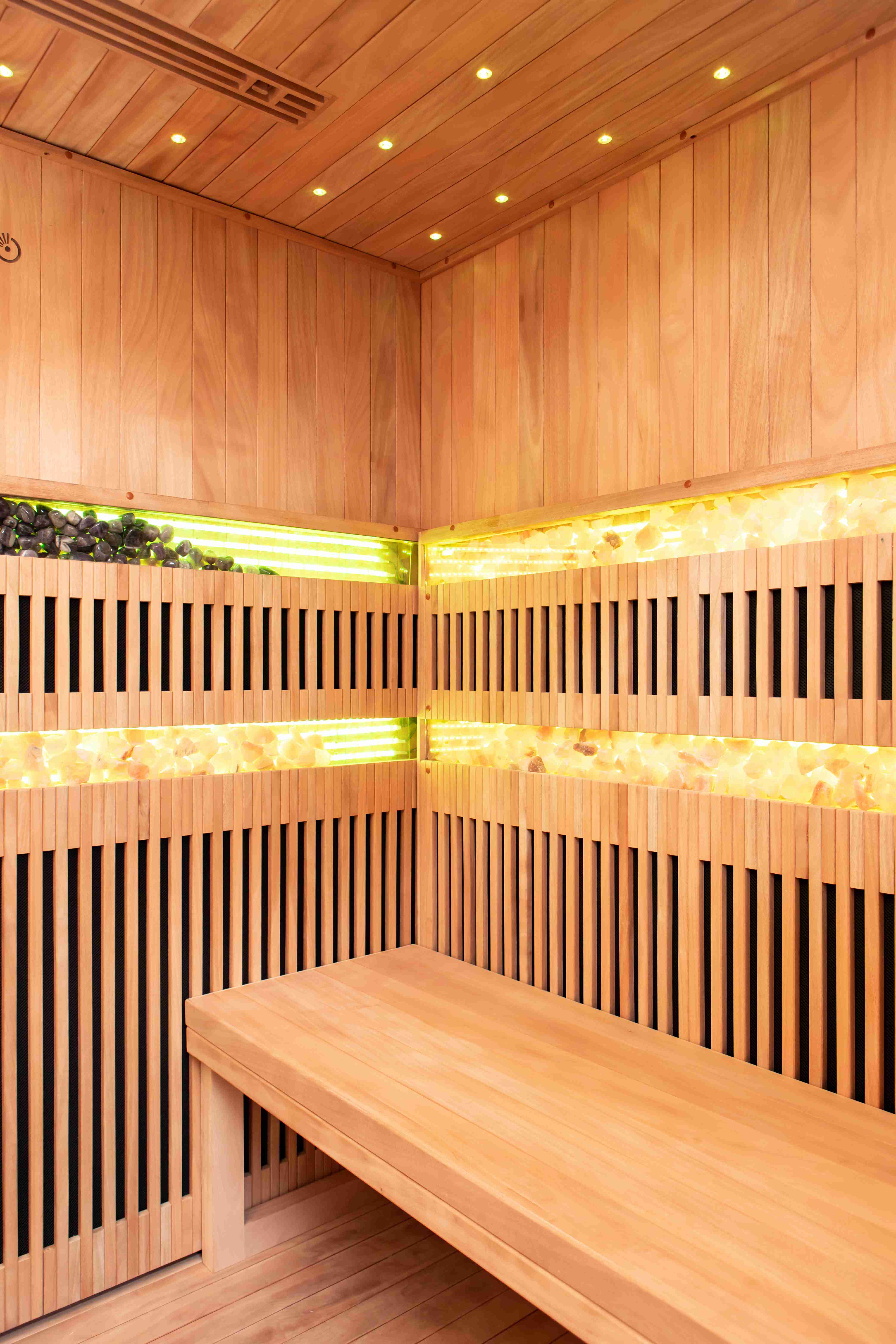 product modern eco friendly private space far infrared solid hemlock wood sauna 6 years factory warranty electric heating customizable-4