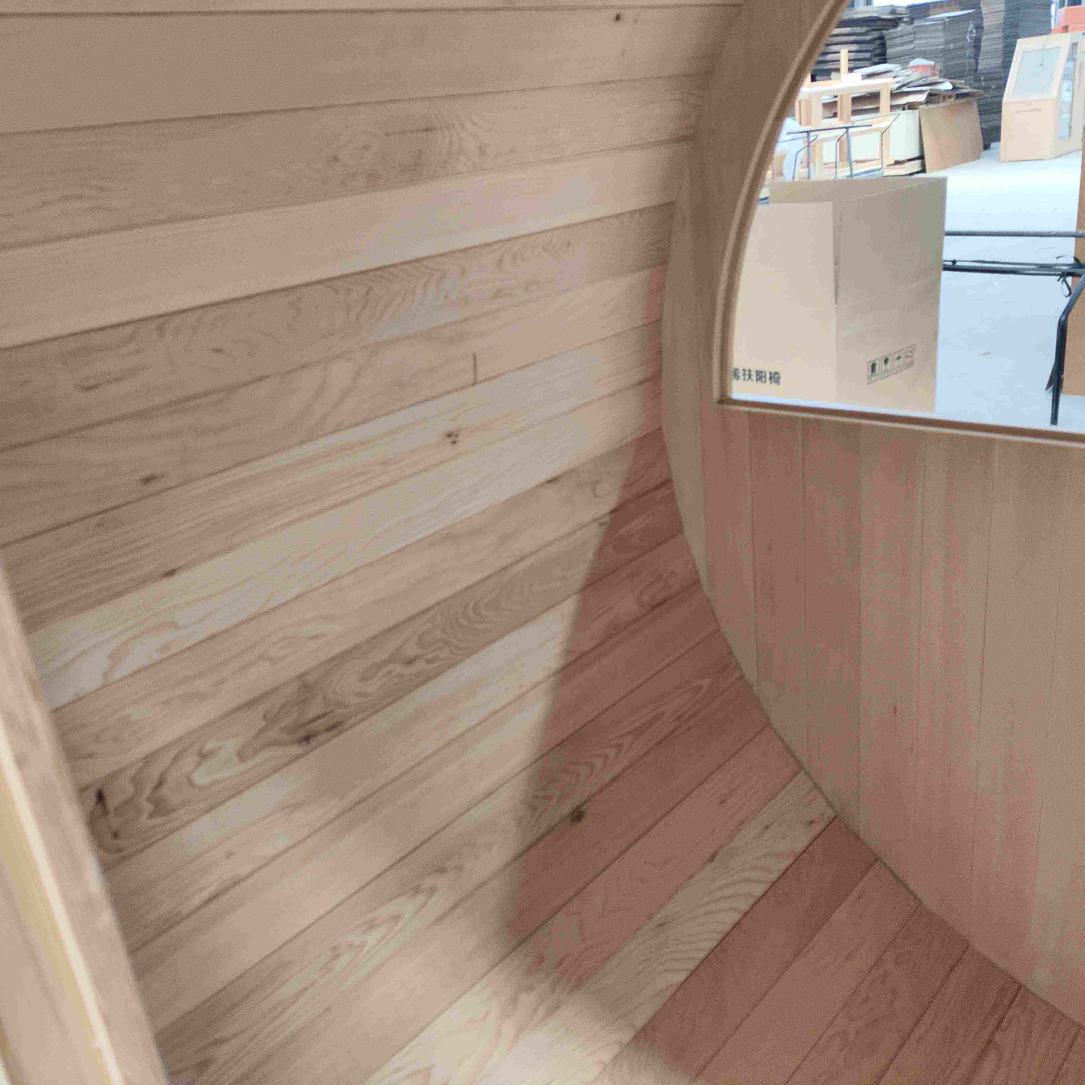 product modern outdoor sauna room barrel sauna room dry steam sauna  harvia stove-7