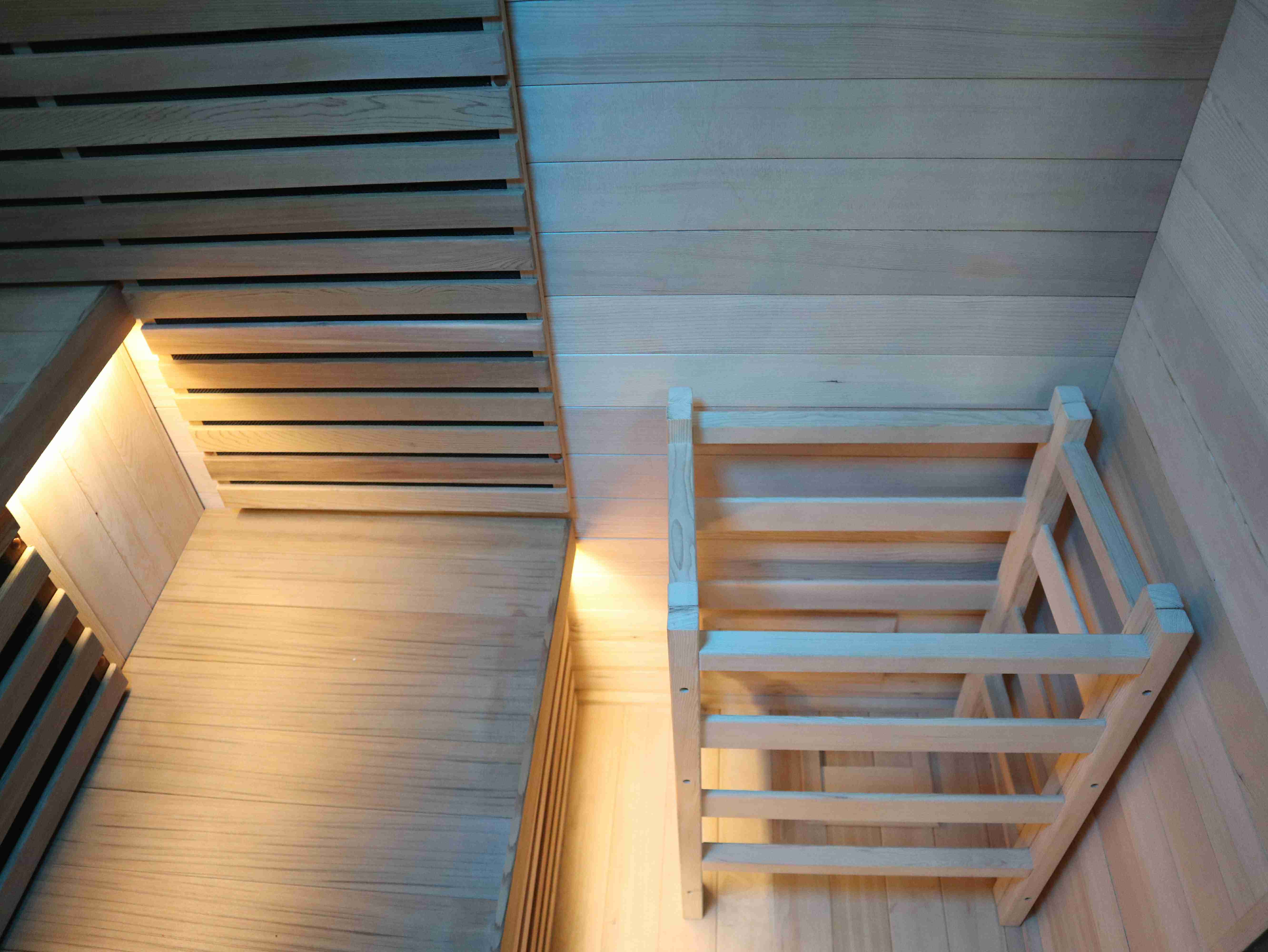 product modern design electric far infrared  dry steam sauna room oem odm factory solid hemlock wood saa fsc emc certified-6