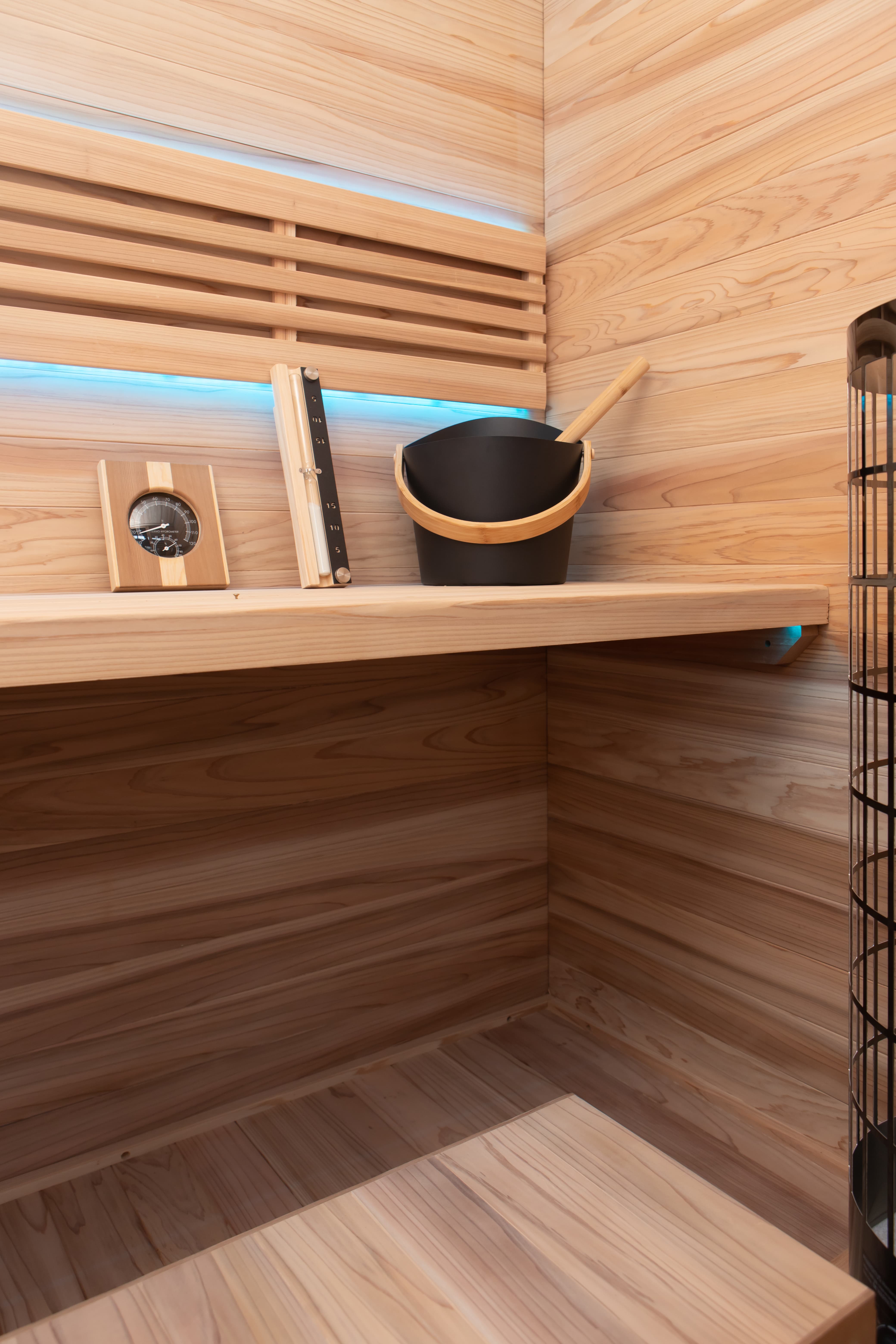 product new arrival steam sauna with chromotherapy light and stove heaters for sauna room-6