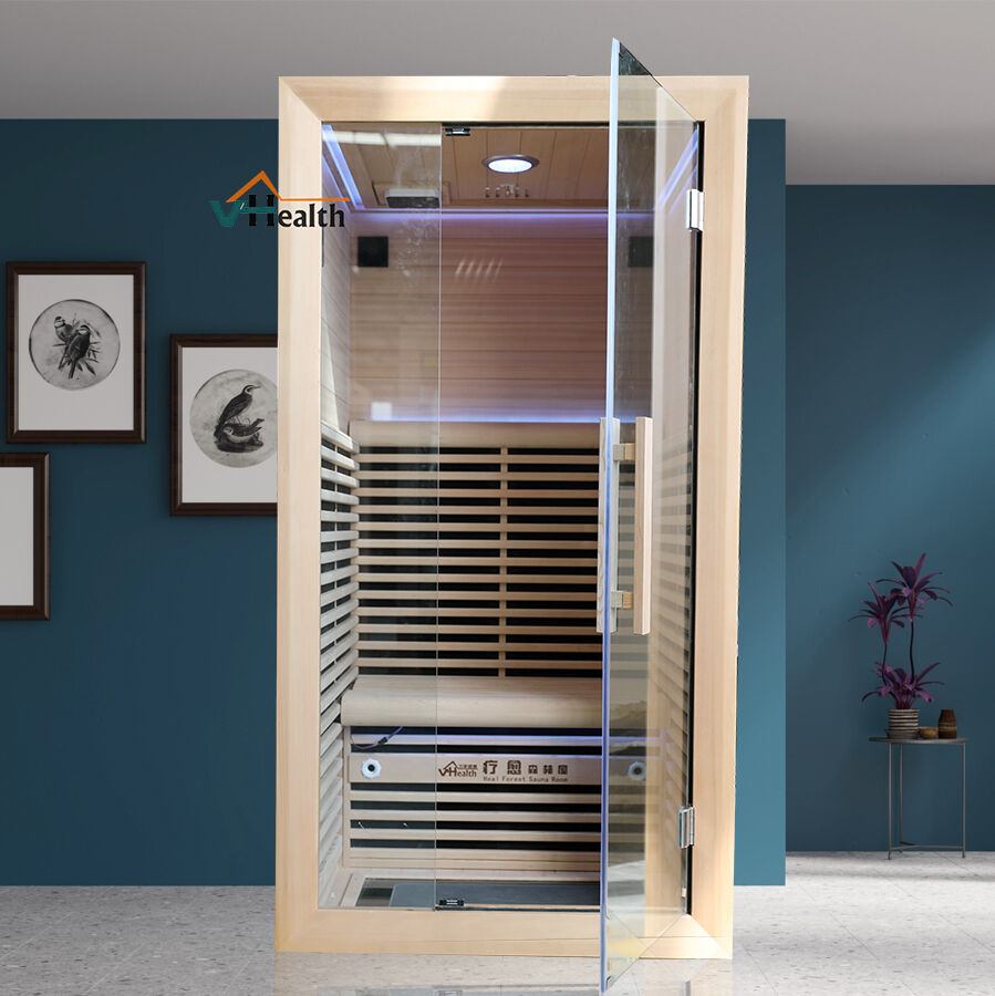 Sauna use can promote healthier skin by opening up pores and increasing blood flow, which can lead to a glowing complexion.