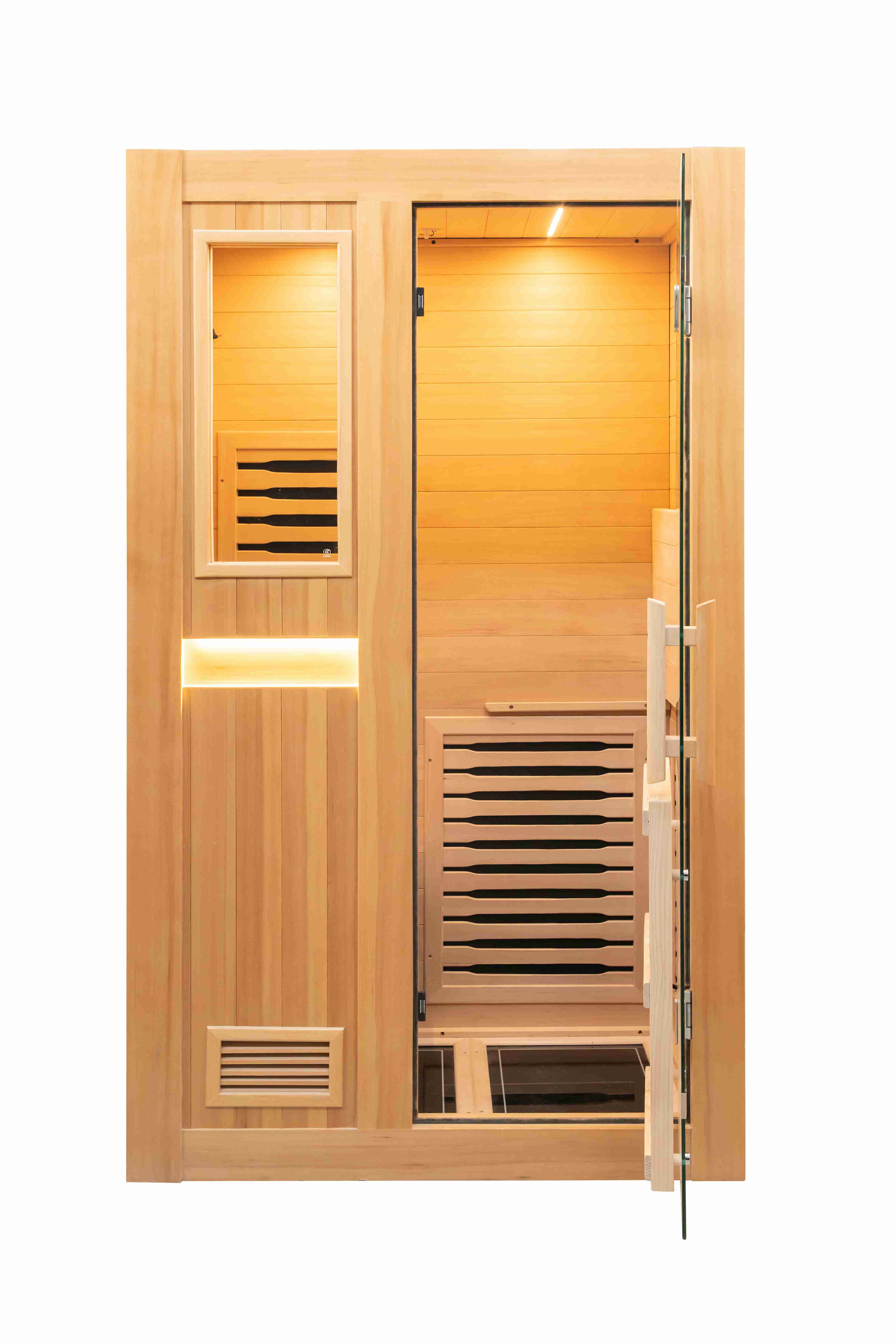 ETL SAA CE Good Privacy 2 People Indoor Sauna Far Infrared Sauna factory