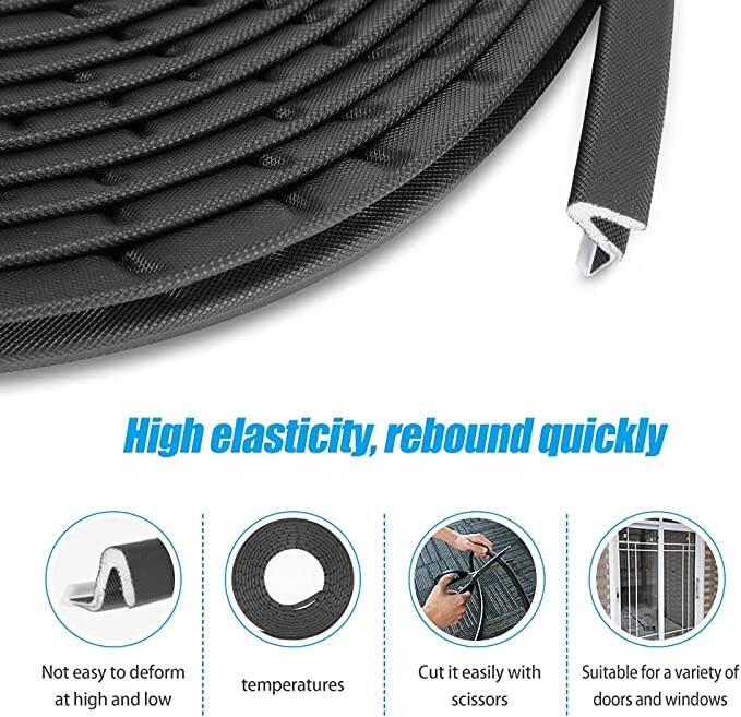 hot selling wooden door seal strip adhesive weather wrapped sealing strip pu foam supplier