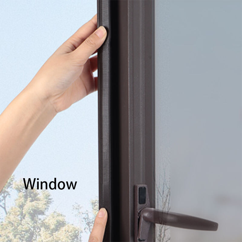 hot selling wooden door seal strip adhesive weather wrapped sealing strip pu foam manufacture