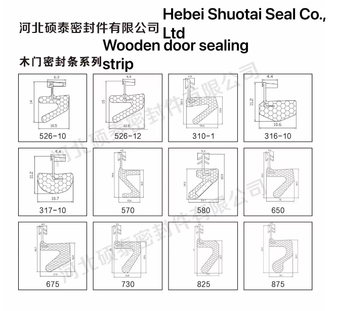 door soundproof seal weatherstrip kerf window seal strip factory