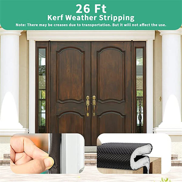 Say Goodbye to Drafts with an Efficient Seal Strip.