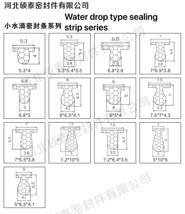 door soundproof seal weatherstrip kerf window seal strip factory