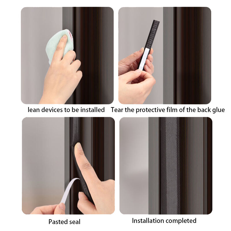 hot selling wooden door seal strip adhesive weather wrapped sealing strip pu foam manufacture
