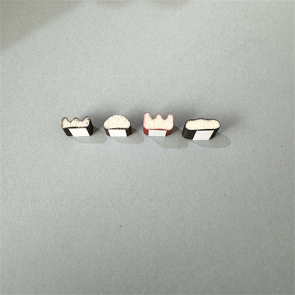 PU foam sponge interlocking self adhesive sealing strip wardrobe sliding door anti collision PU strip enveloped sealing strip