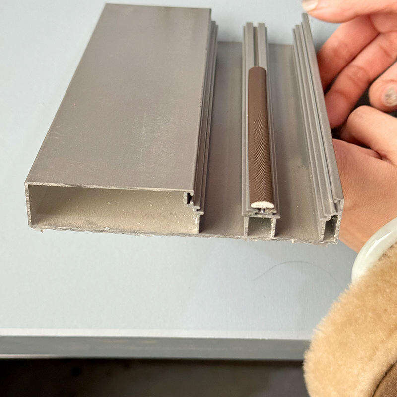 Best Selling Flat open door extremely narrow aluminum door and window PU interspersed foam sponge seal strip