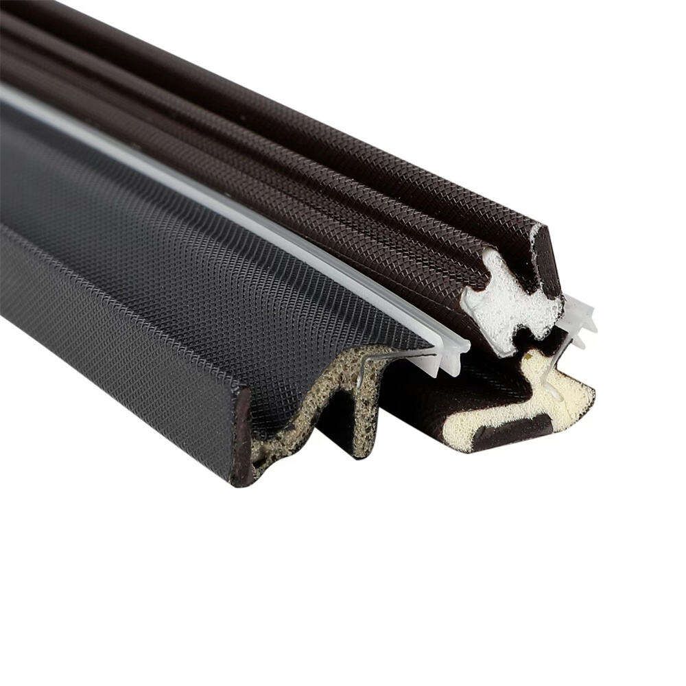 Hot Sale PU wooden door sealing strip foam sponge collision prevention strip slot type windproof and soundproof PU strip