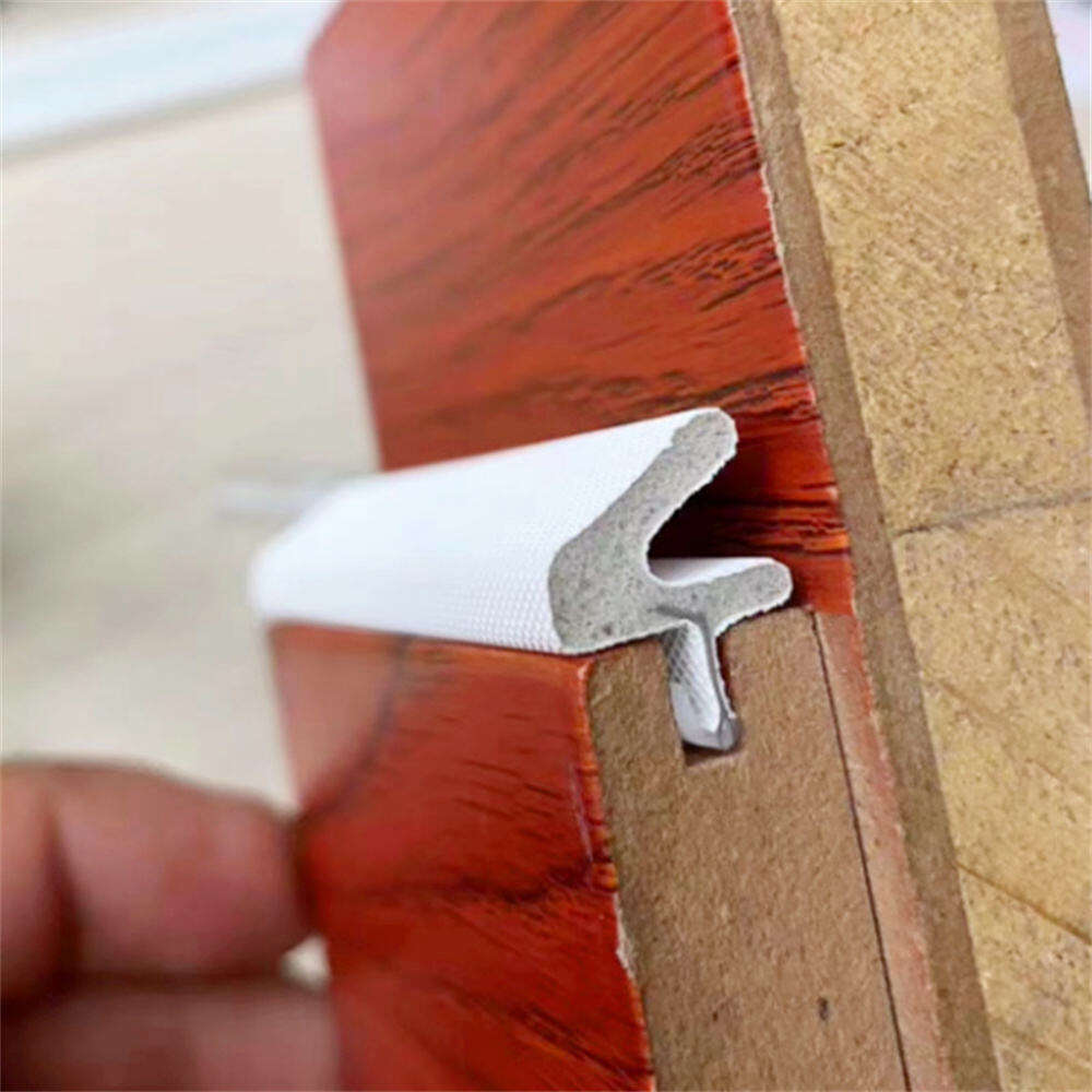 Good Quality And Low Price PU Groove Foam Sponge Wooden Door Seal Strip Interior Wooden Door Duplex Seal Strip