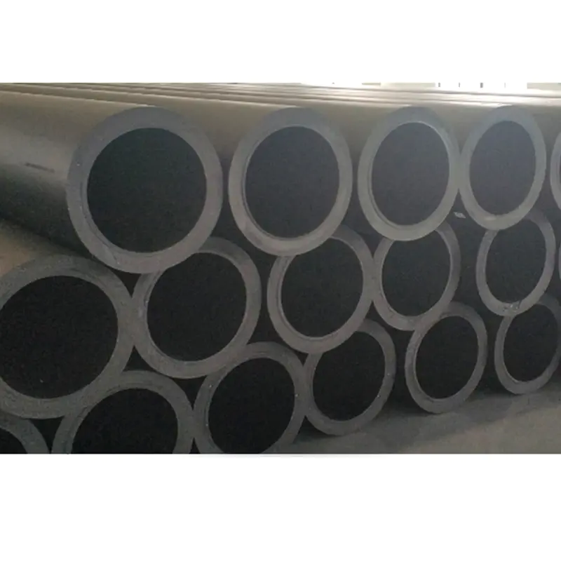 What is the role of double-layer pipe design for HDPE pipes used in nuclear power plants?