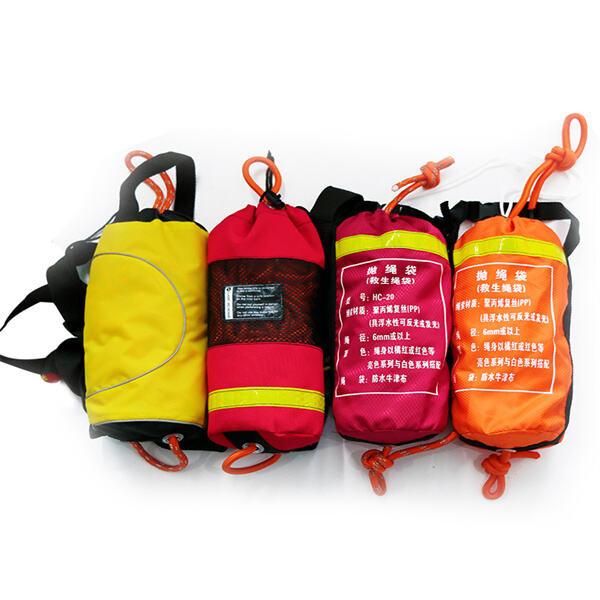 Innovation of Water rescue rope bags