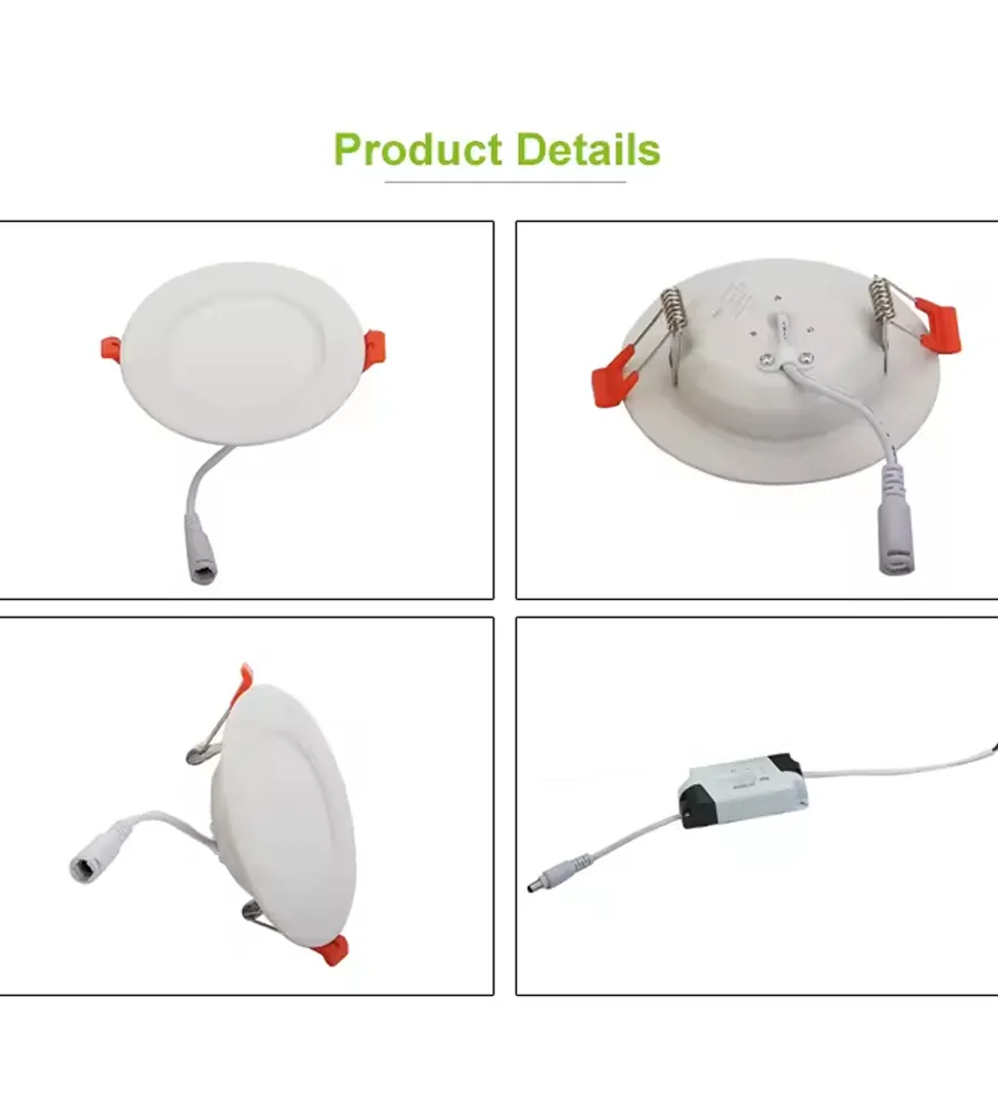 Energy and Resource Efficiency with LED Downlights Longevity LED Downlight