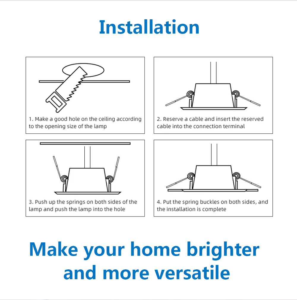 5W Mini Spot LED Light  HX-113 Versatile and Easy Installation details