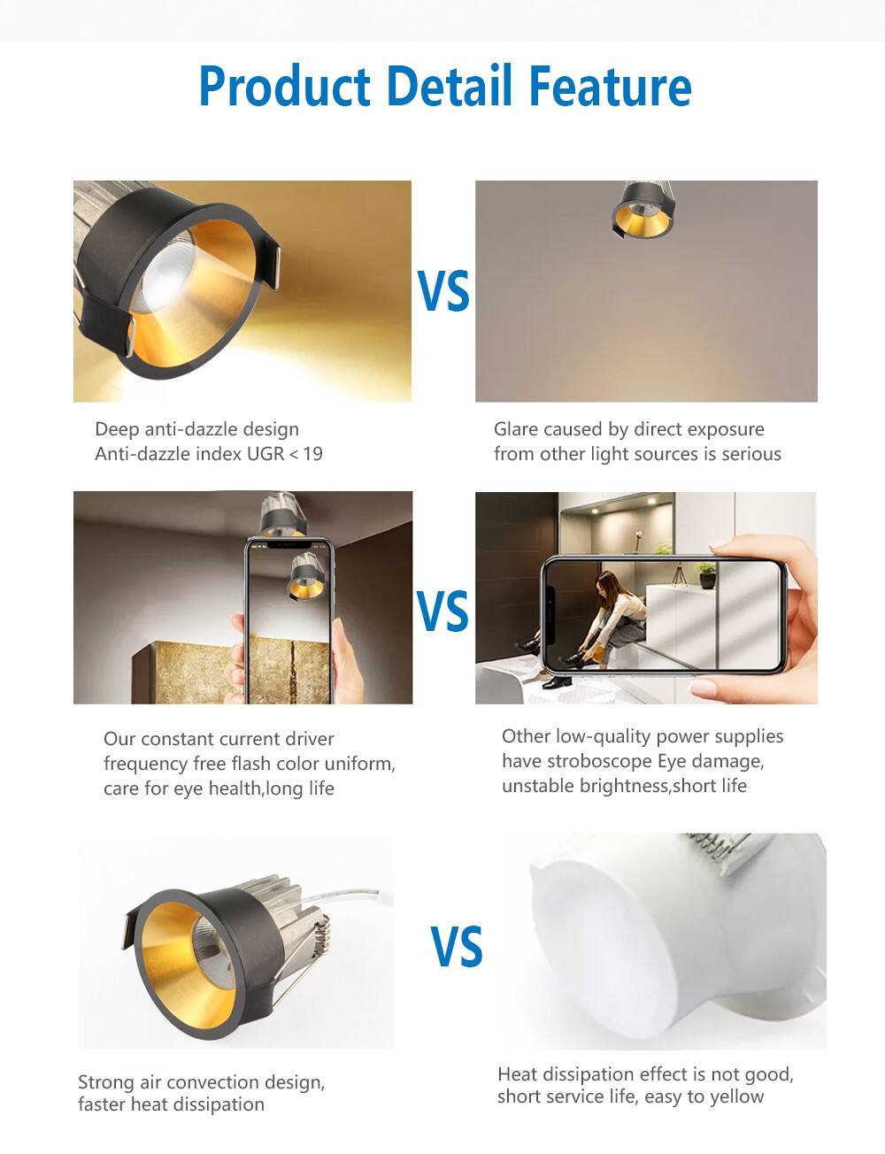 5W Indoor Spot Light adjustable led spotlight HX-97 compact yet powerful device supplier