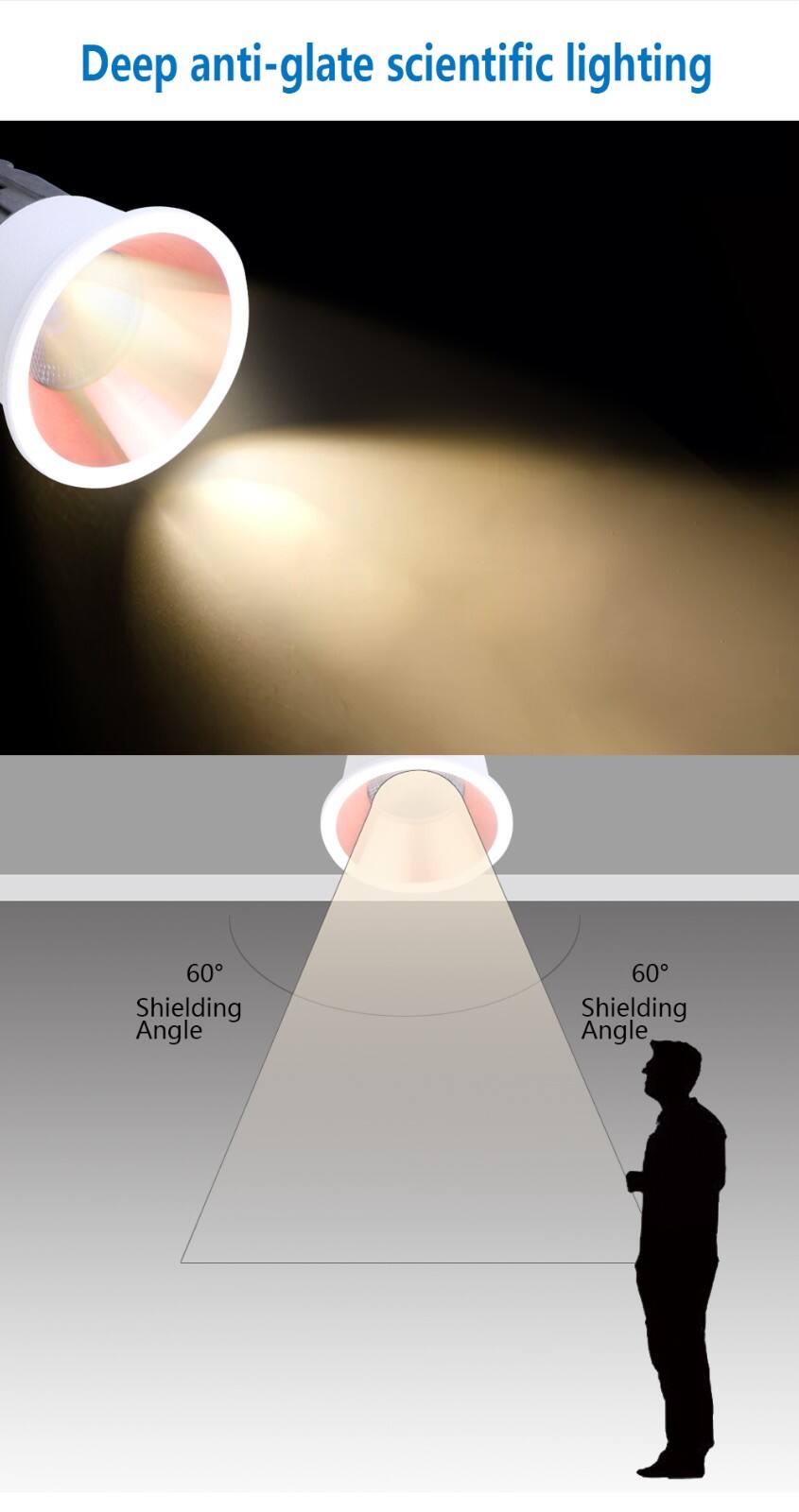 3W Mini Spot Light adjustable led spotlight crystal led recessed spotlight HX-083 factory