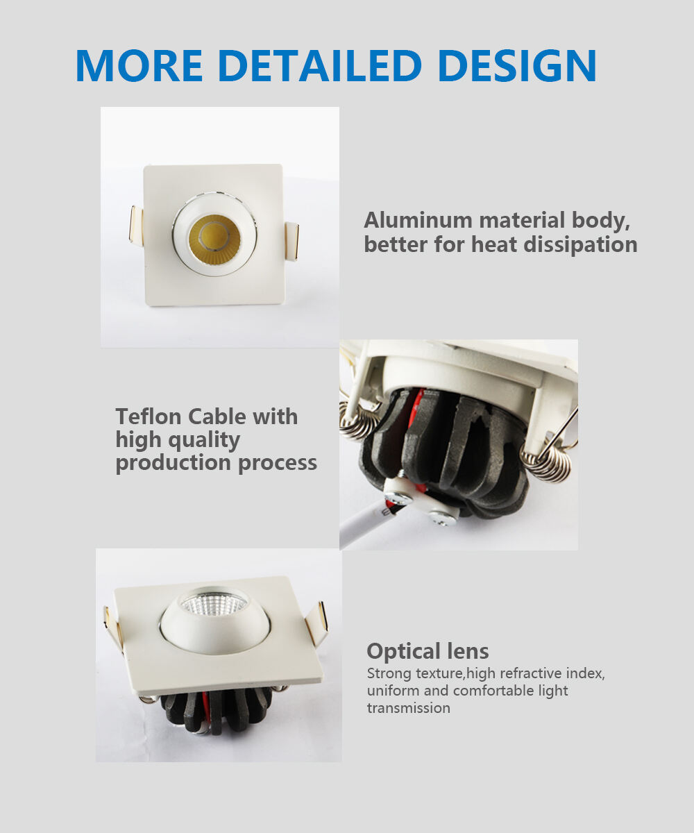 5W Mini Spot LED Light  HX-113 Versatile and Easy Installation details