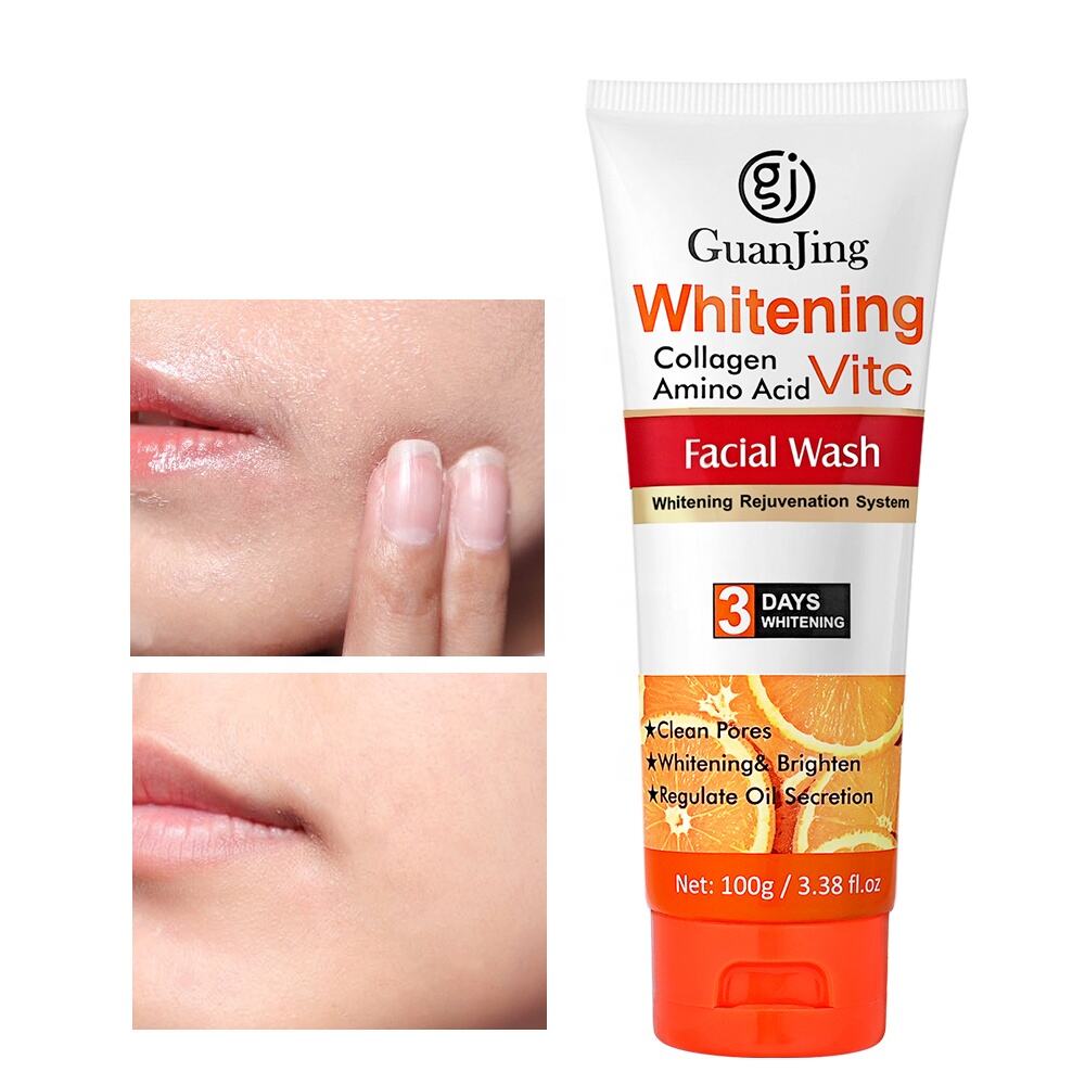 crème blanchissante rapide 3 jours vc acide aminé vitamine nettoyant visage nettoyant en profondeur nettoyant visage