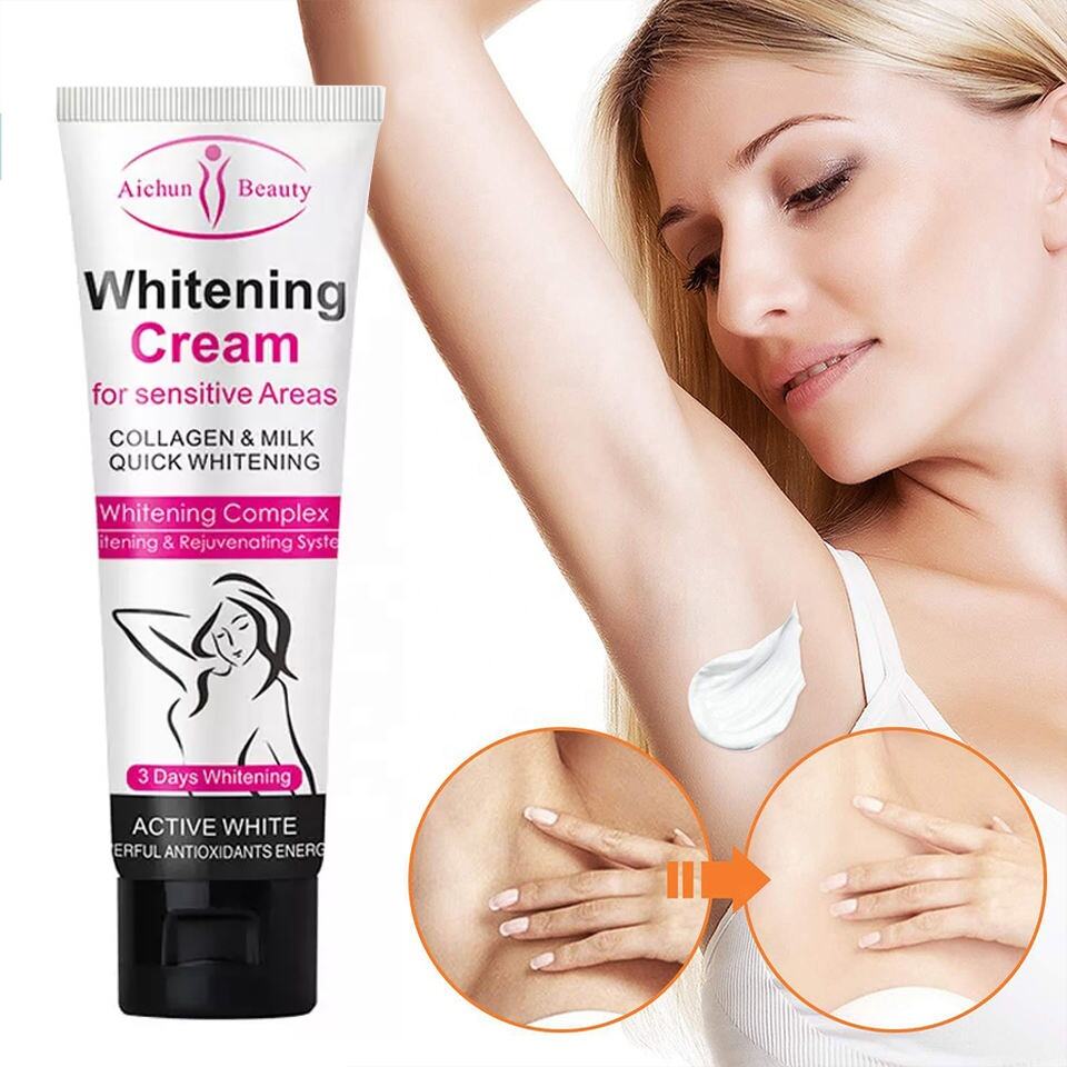 Aichun Beauty  Armpit Underarm And Body  Whitening Cream For Sensitive Areas