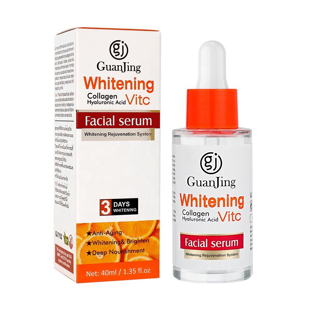 skin care moisturizing collagen vitamin c face serum whitening facial hyaluronic acid vc serum