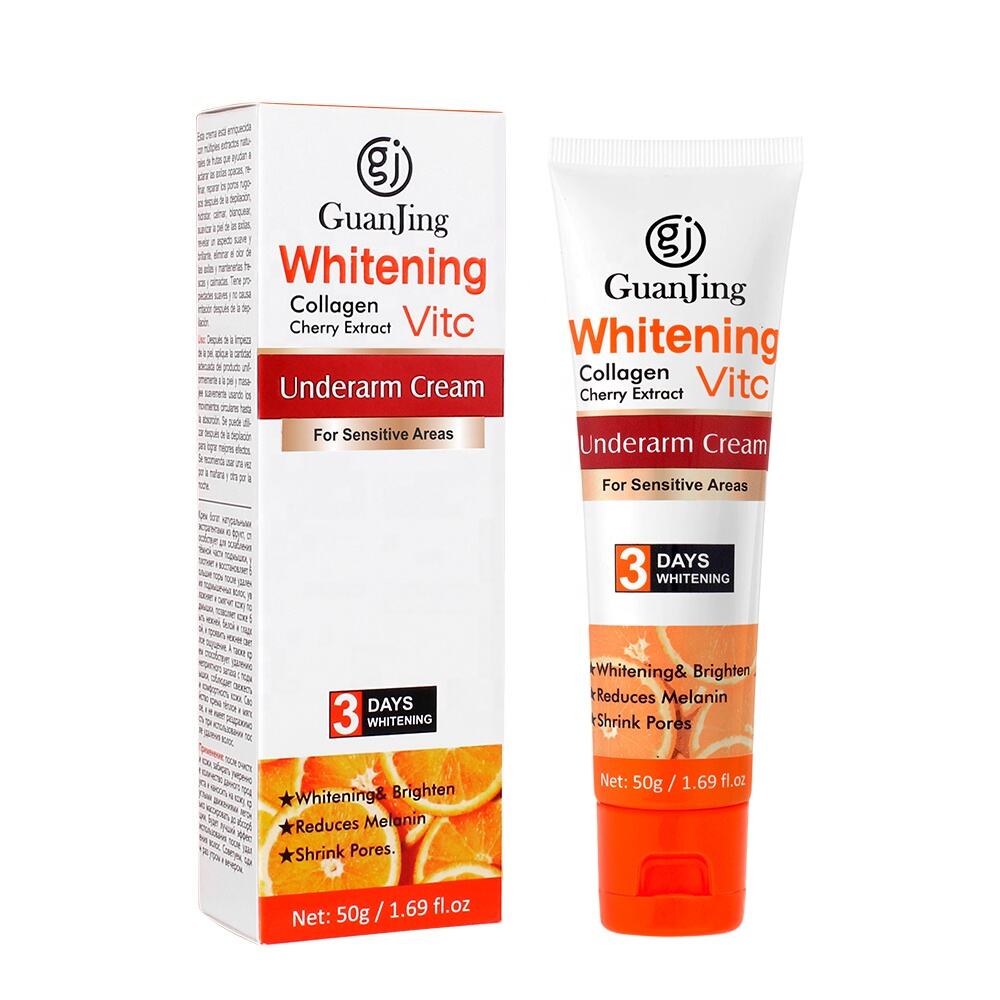 Lotion blanchissante pour le corps et les aisselles pour la peau foncée du genou Guanjing