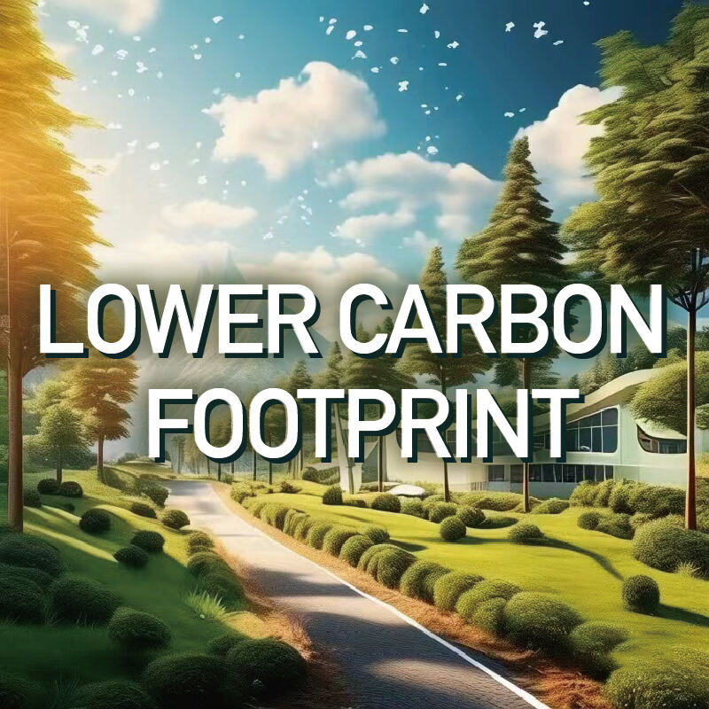 LOWER CARBON FOOTPRINT