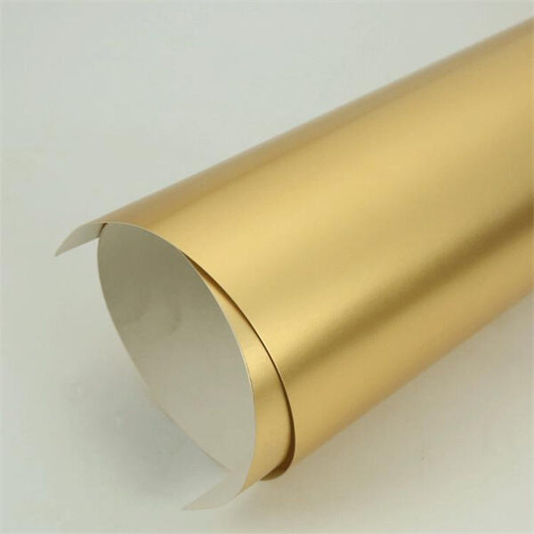 Create a glamorous presentation with gold and silver gift wrap