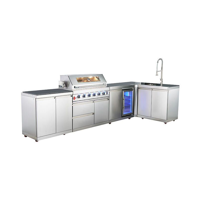 LQ-B801-4-S Outdoor kitchen