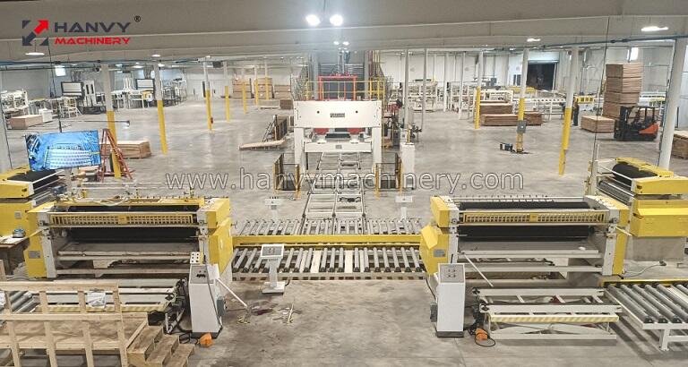 plywood-pressing-line