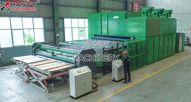 Roller Veneer Dryer and  Net Mesh Type Continuous Veneer Dryer supplier