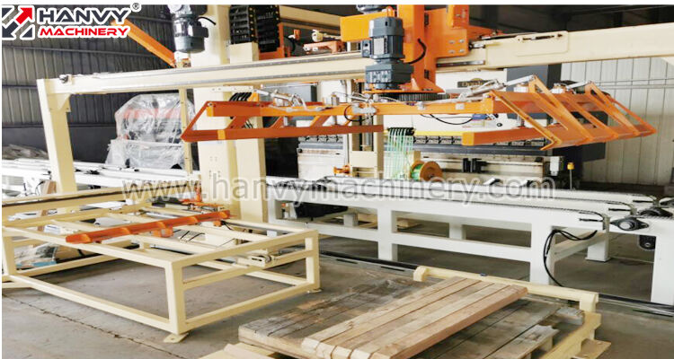 Full Automatic Bundle Strapping Machine For Plywood MDF OSB and Other wood Product manufacture