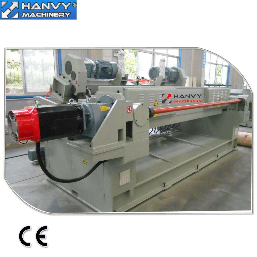 8ft CNC Wood Veneer Peeling Clipping Machine for Plywood Veneer Production Line supplier