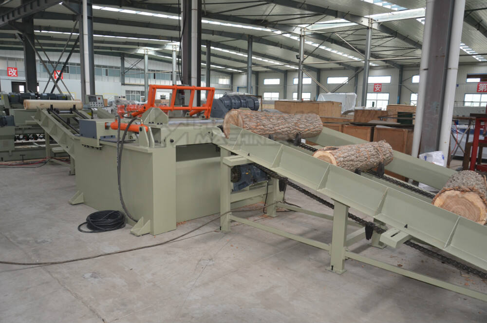 Hanvy  high efficiency Spindleless wood log debarker machine for composite plywood factory