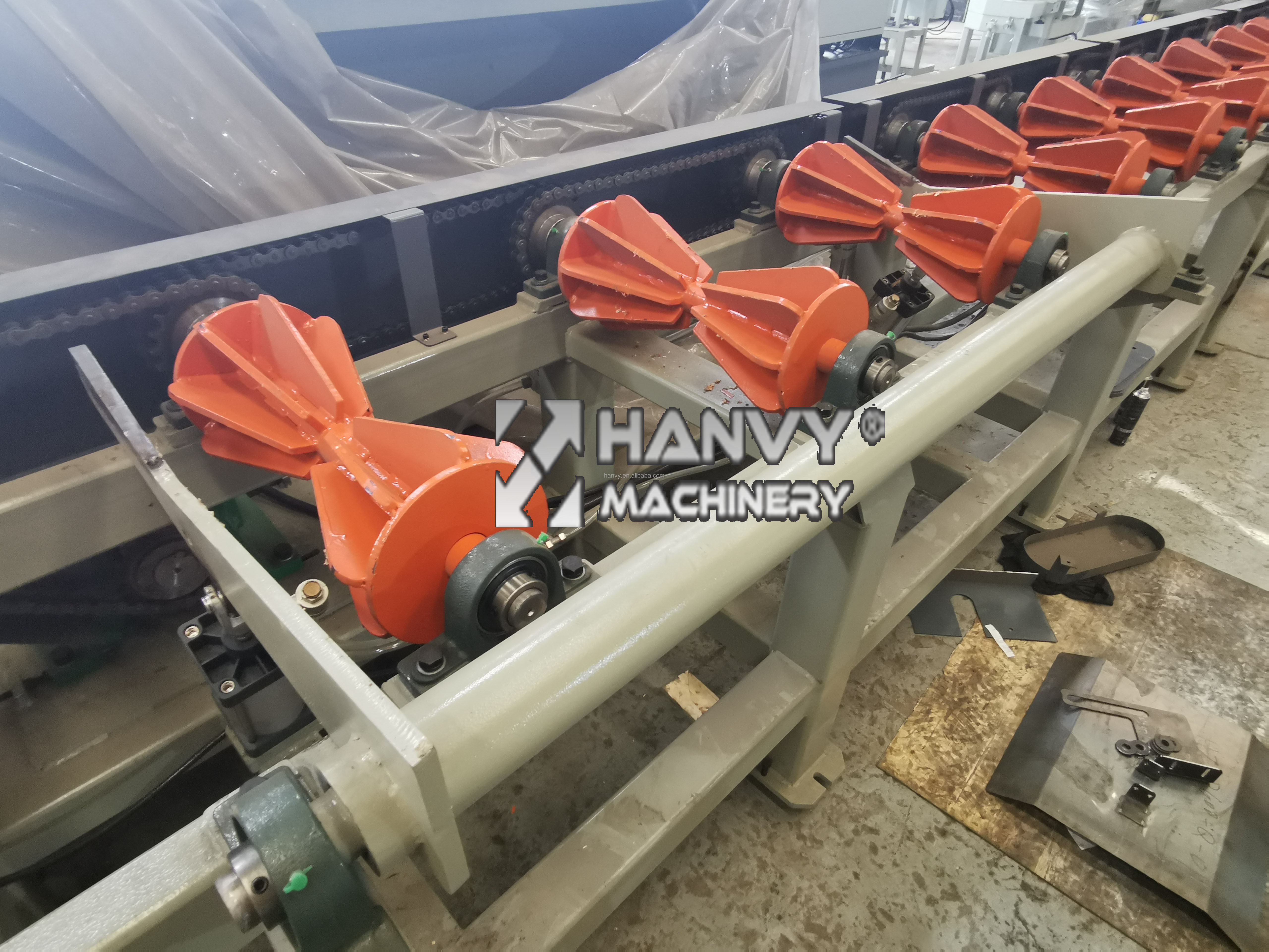 Max. Log Diameter 50 cm Automatic Wood Log Cutting Saw manufacture