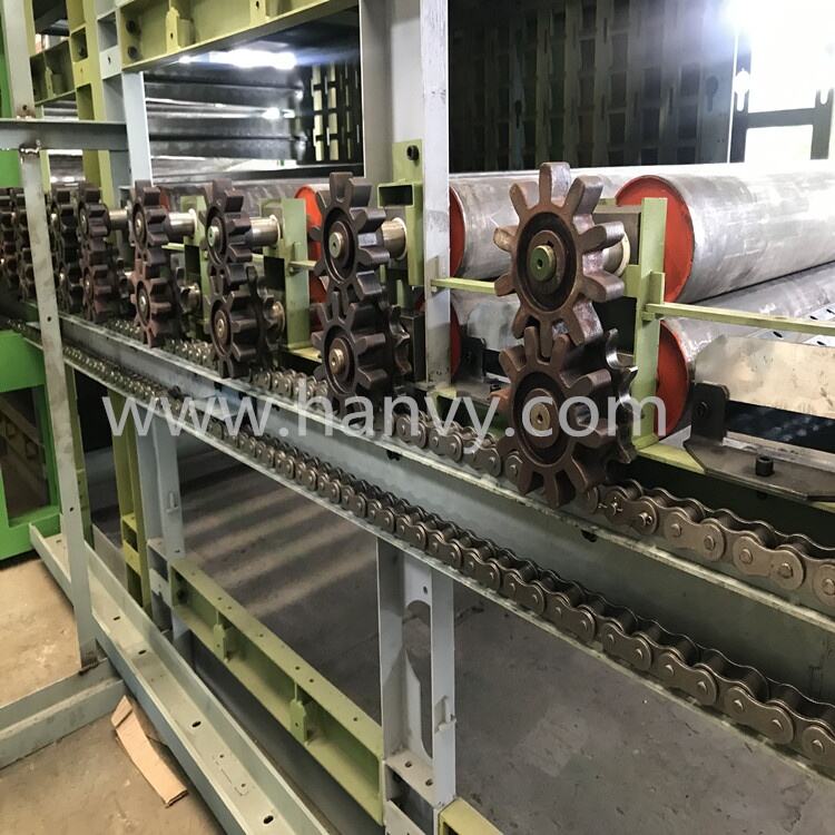 Automatic 4 Decks Continuous Roller Veneer Dryer Machine for Plywood Making Machinery details