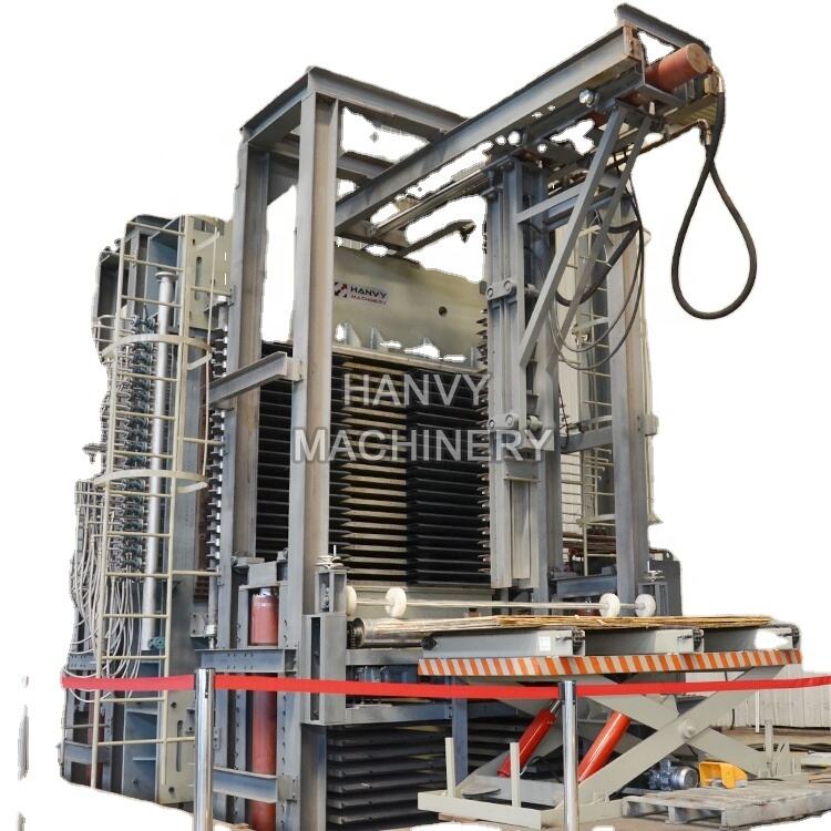 Hanvy Plywood hot press machine HY2148-20A6-70/HY2148-20B8-90/HY2155-15A6-70 details