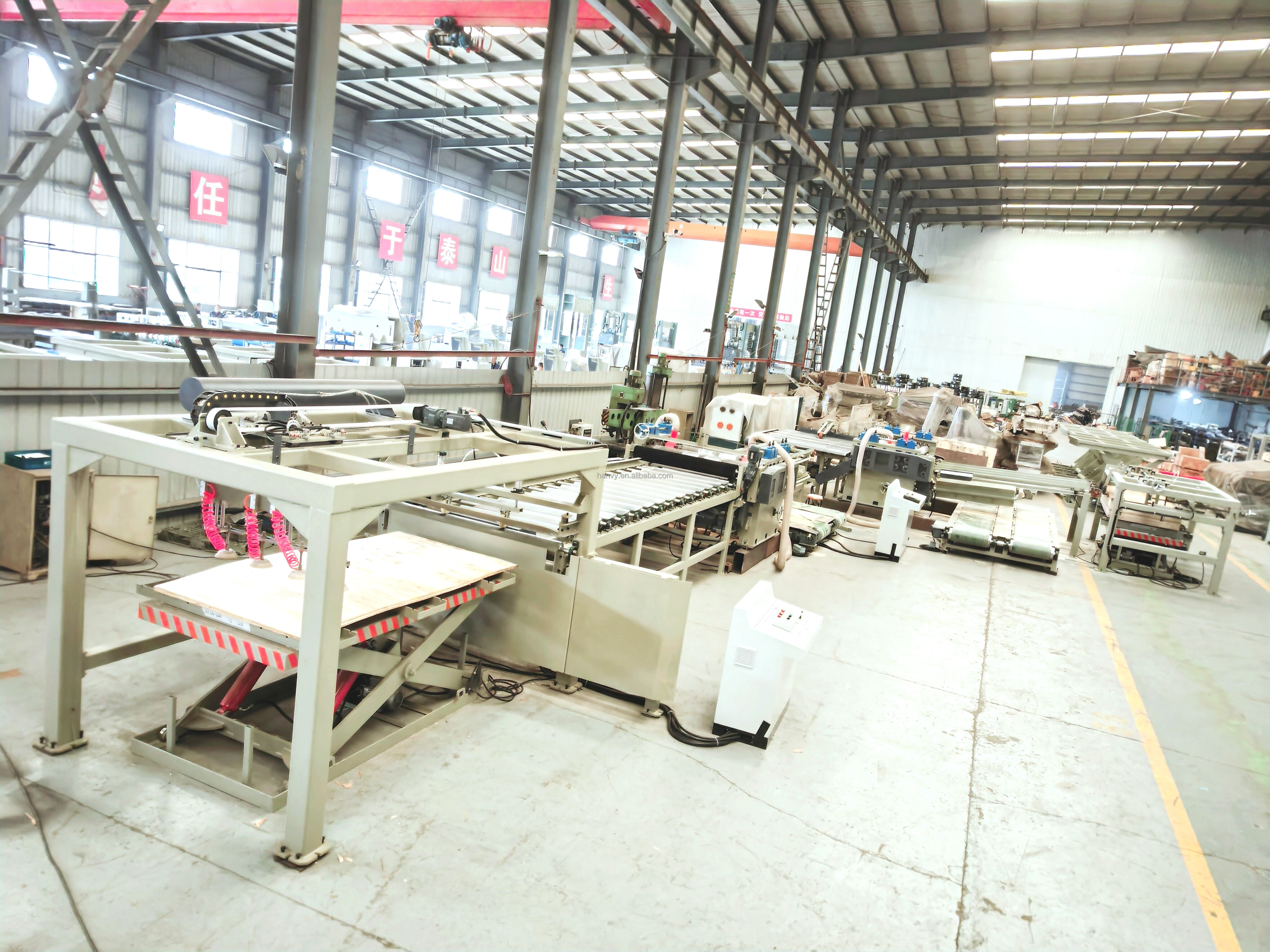 Roller Veneer Dryer and  Net Mesh Type Continuous Veneer Dryer factory