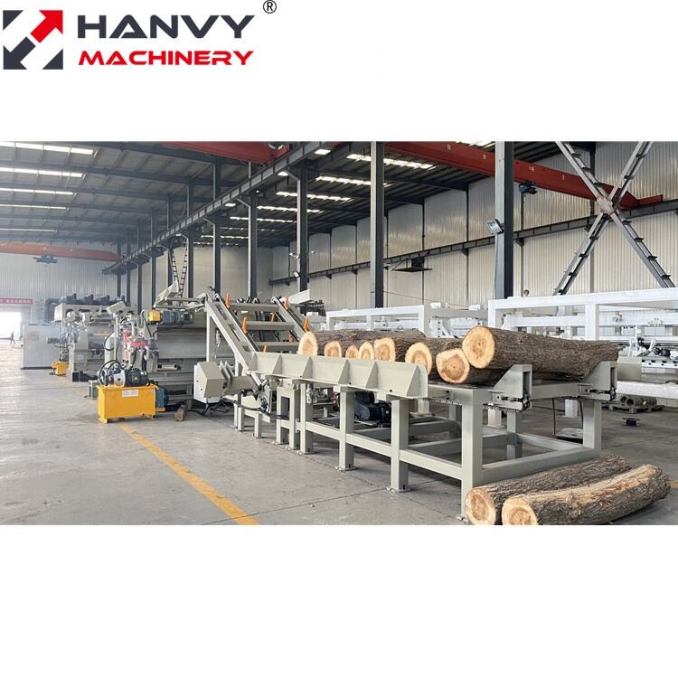 Japan System Wood Veneer Machine Making Machine Peeling Production Line manufacture