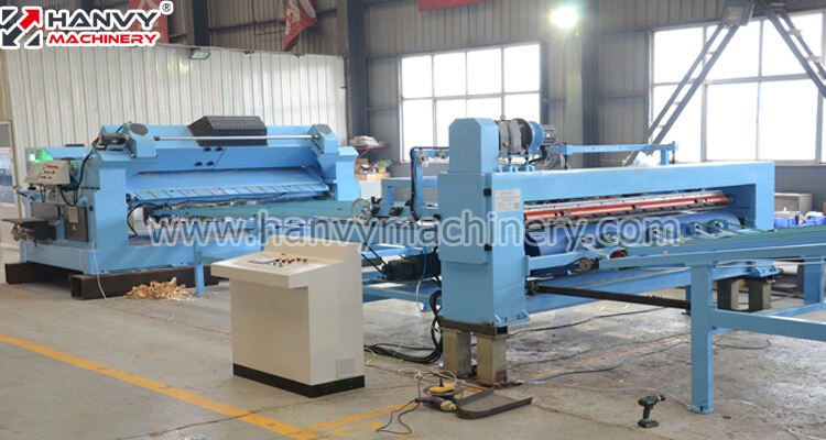 CNC 4*8ft  Veneer Rotary Clipper Machine for Plywood supplier