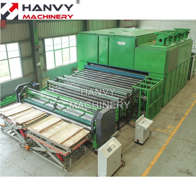 4ft/5ft/8ft Automatic Double Bins Veneer Stacker for Veneer Peeling Line factory